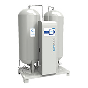 PSA Twin tower oxygen generators : for medium to high consumption.